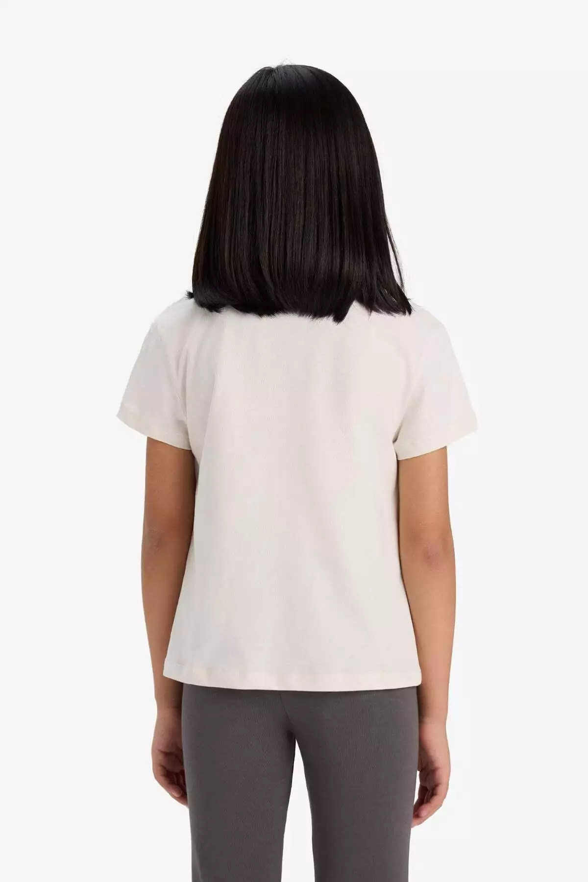 تیشرت کوتاهکلاهای چاپی مخصوص دختر بچهها مدل E5892A825SM برند Defacto - 935157885