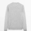 ژاکت یقه گرد از ترکیب پشم یخ زده برند Massimo Dutti - 966117438