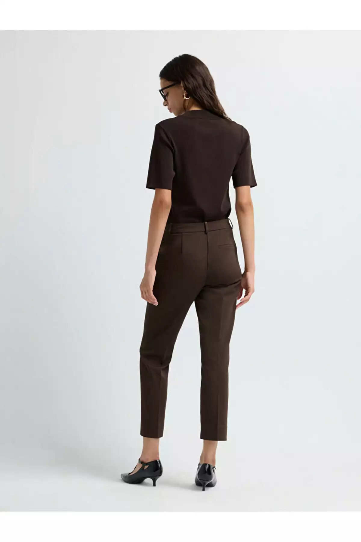 شلوار با شیار و جیب کناری برند adL - 977732104