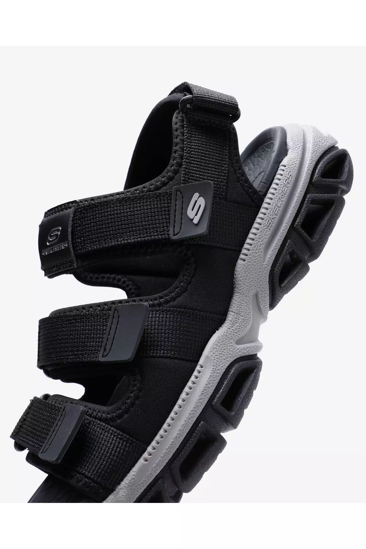 آتلان - صندل مردانه سیاه بودی 210444 بلک برند Skechers - 744517731