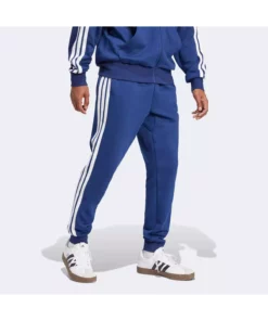 شلوار ورزشی مردانه لاجوردی سه خط ضروری برند adidas - 939053222