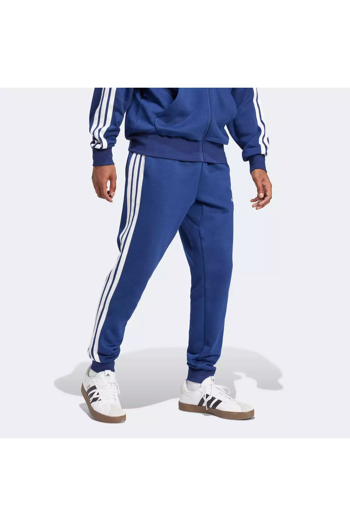 شلوار ورزشی مردانه لاجوردی سه خط ضروری برند adidas - 939053222