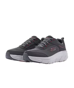 کفش راحتی مردانه D`lux Walker 2.0-Durven 232715/Ccrd - خاکستری-قرمز برند Skechers - 883968234