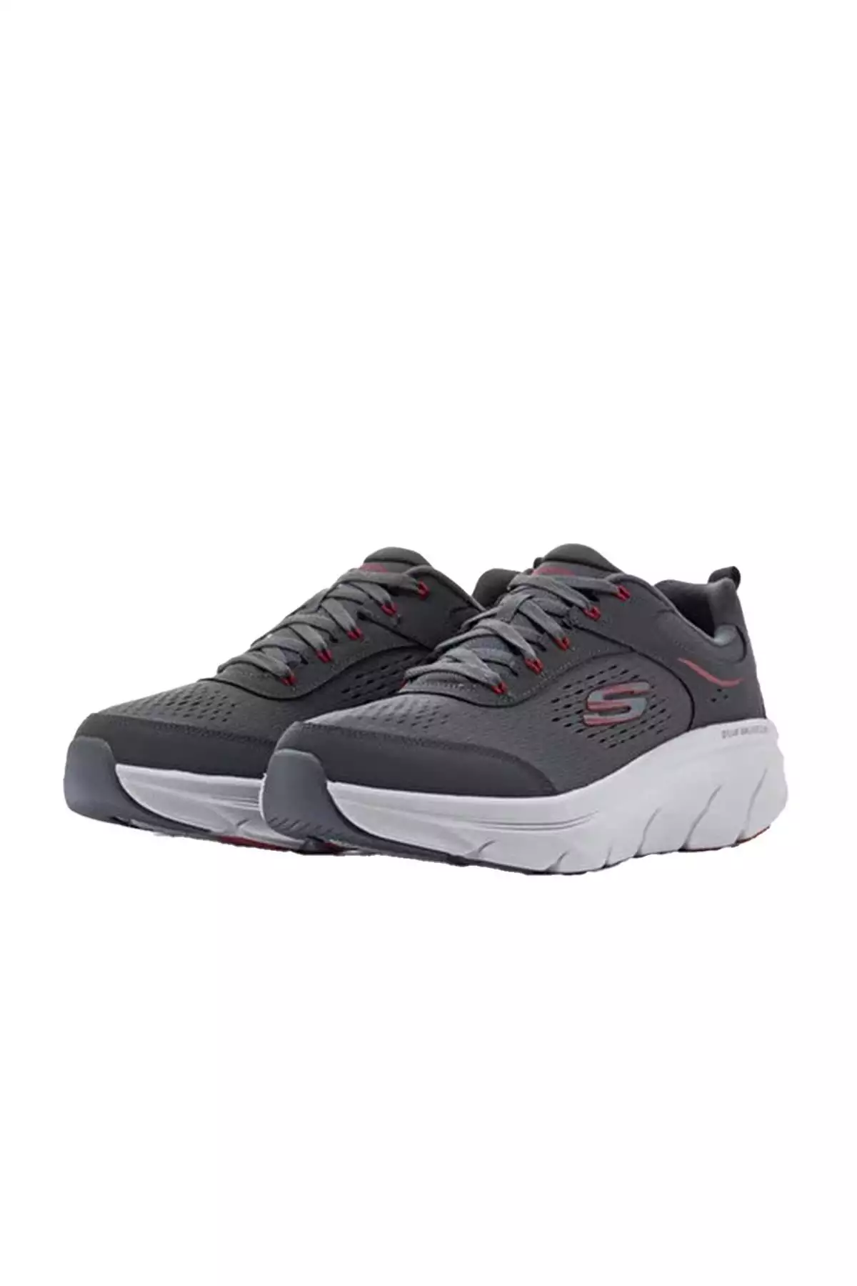 کفش راحتی مردانه D`lux Walker 2.0-Durven 232715/Ccrd - خاکستری-قرمز برند Skechers - 883968234