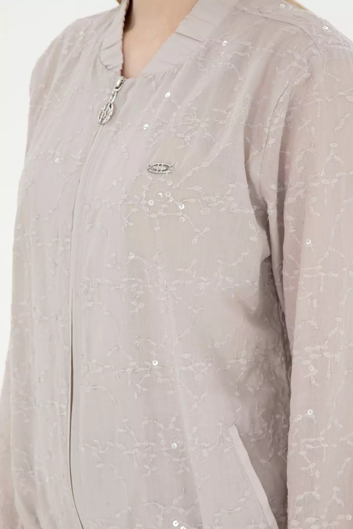 بلوز زنانه آستین بلند سنگی 50289819-VR049 برند U.S. Polo Assn. - 891741996