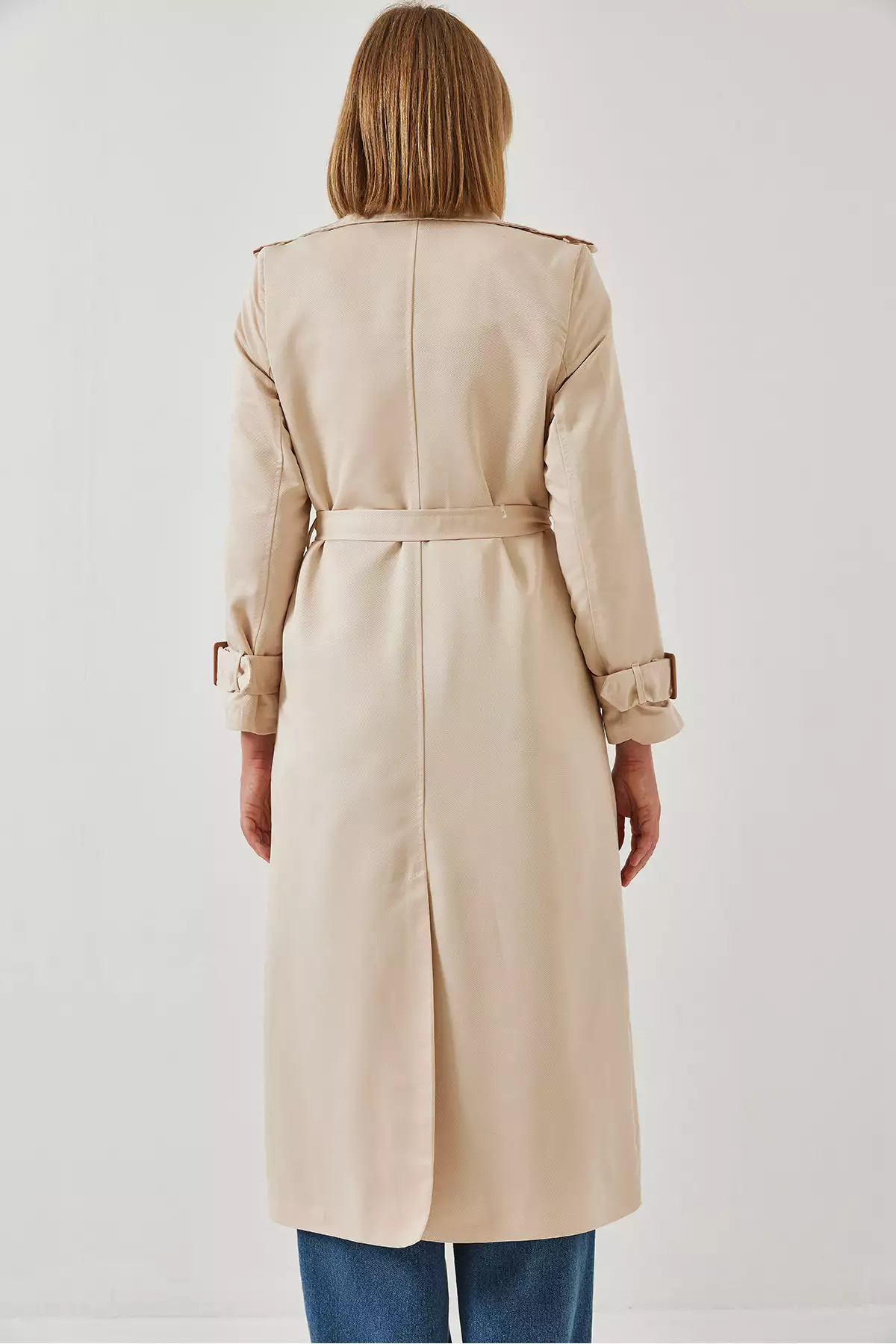 کت ریزگاری زنانه با جزئیات و کاور 2488 60261003 برند Bianco Lucci - 874743610