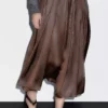 دامن میدی پیلیلی برند Massimo Dutti - 970217665