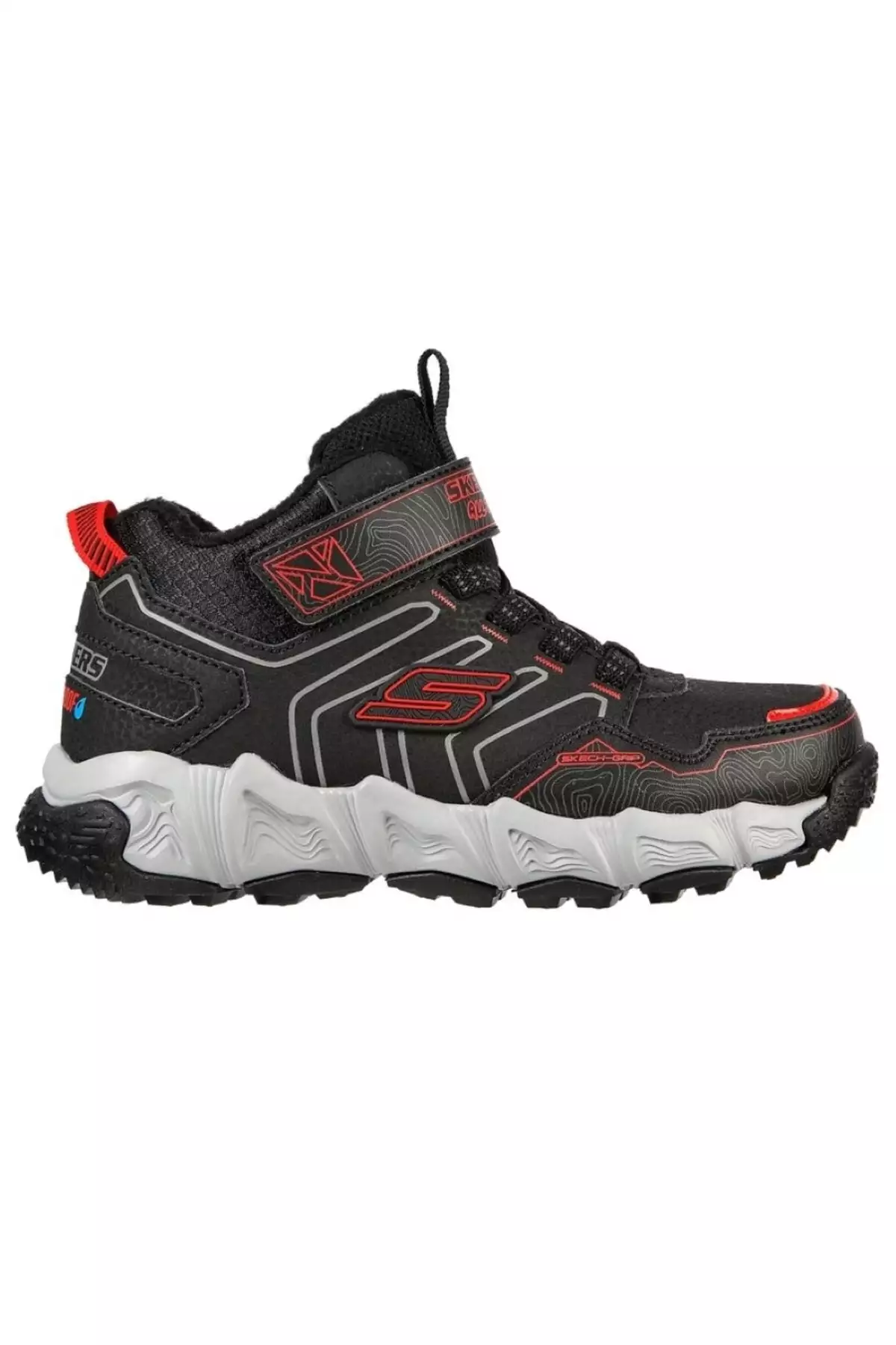 ولوسیتک - بوت پسرانه کامبکس مشکی قرمز برند Skechers - 747549529