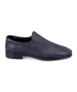 کفش روزمره چرمی مردانه اسکایلار رنگ آبی تیره برند Desa - 851669152