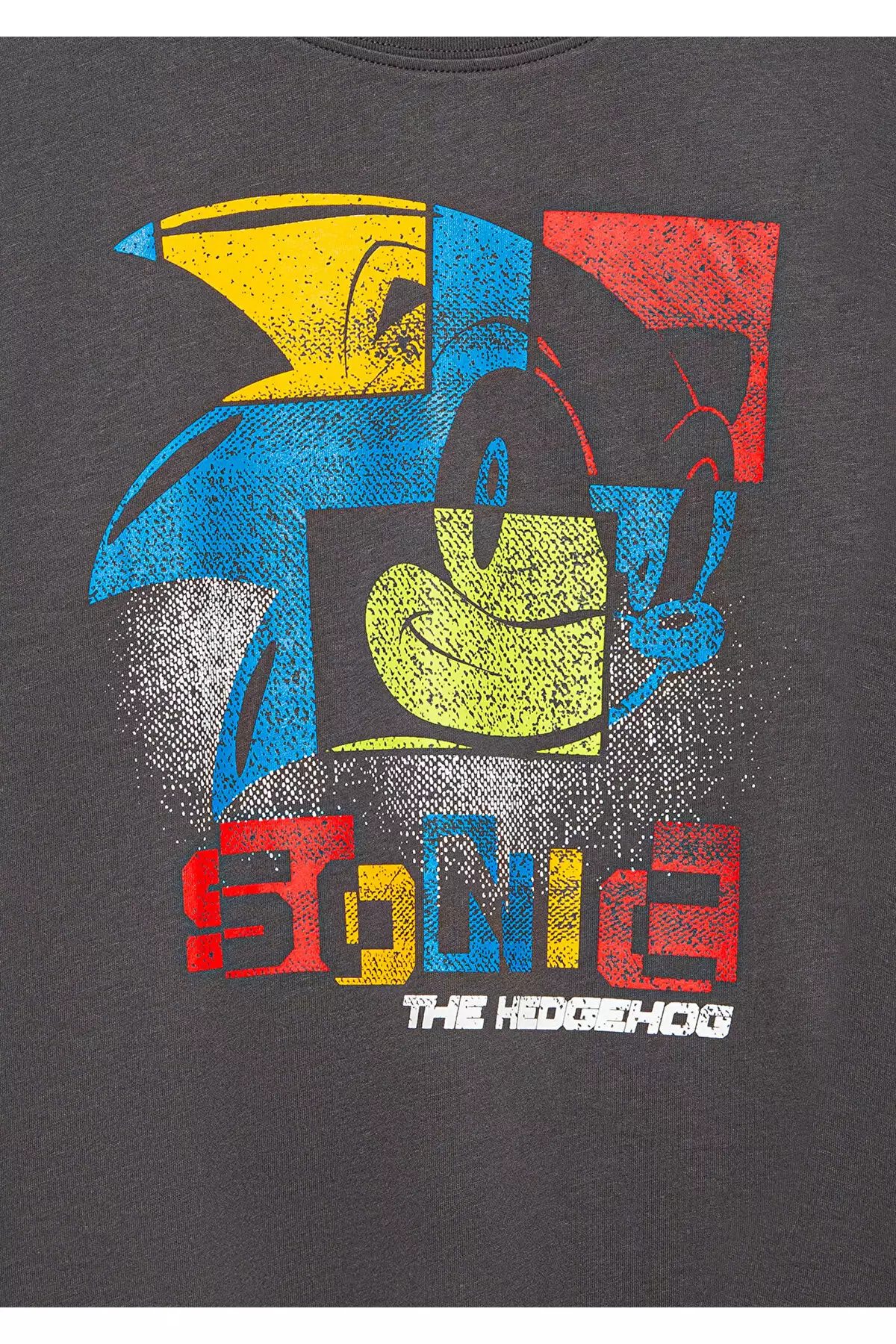 تیشرت گرافیکی سونیک به رنگ آنتراسیت / مدل اوورسایز 6610160-80106 برند Mavi - 792173229