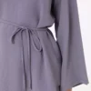 ست دو تکه تونیک و دامن با جزئیات بند دار - خاکستری برند Refka - 980958689