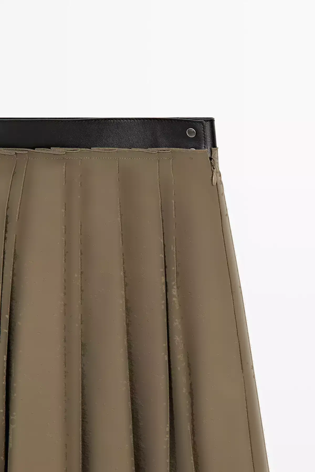 دامن میدی پیلی دار با جزئیات کامل برند Massimo Dutti - 992166225