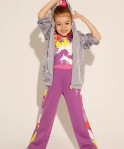 کاپشن دوطرفه کلاهدار خاکستری برای دختران 50280889-VR024 برند U.S. Polo Assn. - 832502516