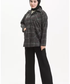 کلاه اکوسه کد ۶۵۳۵-۰۴ رنگ خاکی برند sefamerve - 833583547