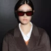 کاپشن پشمی بلند ترکیبی دو طرفه برند Massimo Dutti - 978171582
