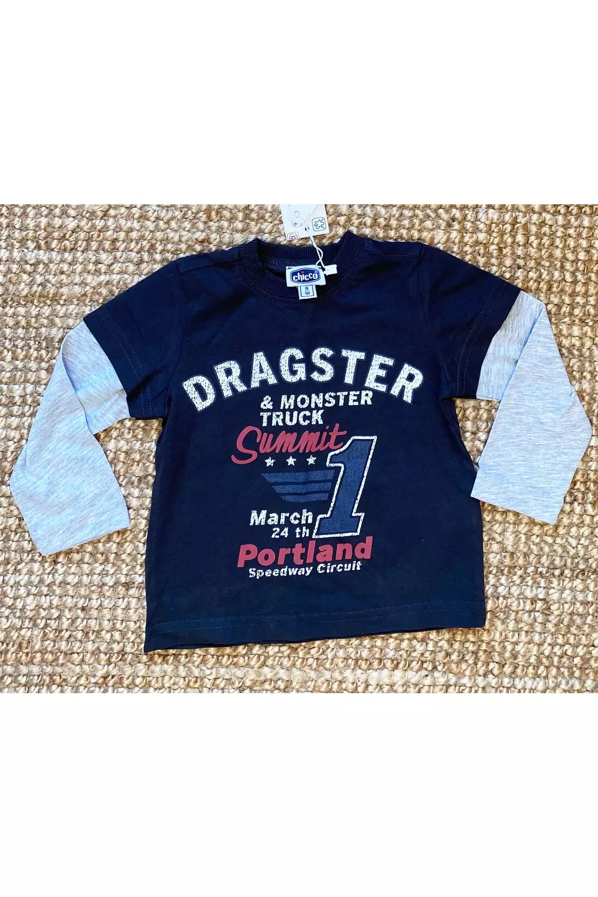 تیشرت بلند آستین پسرانه برند Chicco - 107549397