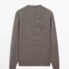 ژاکت یقه دوچرخهای با ترکیب پشم یولون برند Massimo Dutti - 966143016