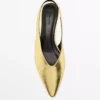 کفش پاشنهبلند با پشت باز دُرّی برند Massimo Dutti - 944620394