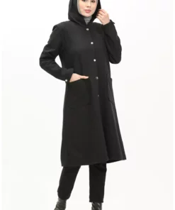 کاپشن کاشی کلاهدار 1691-07 مشکی برند sefamerve - 833440514