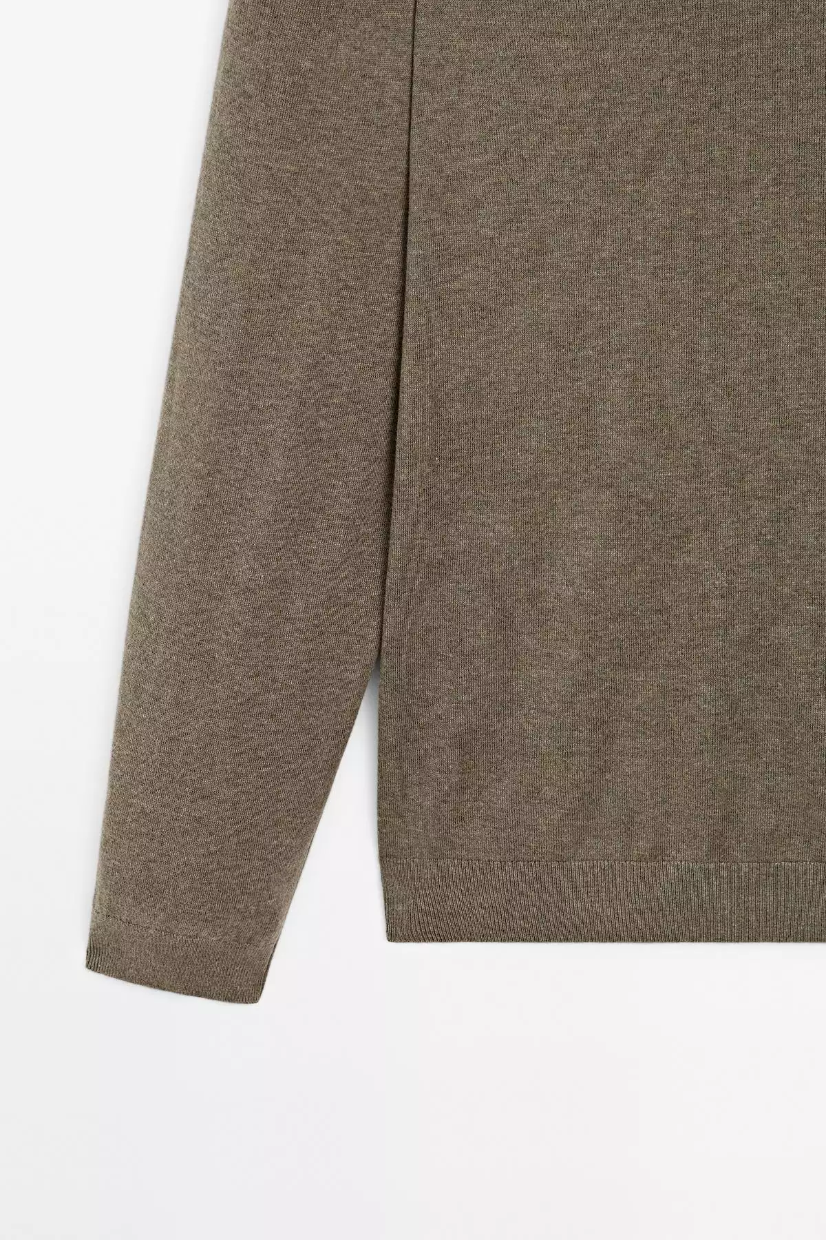 پلیور نخی با آستین بلند برند Massimo Dutti - 944707296
