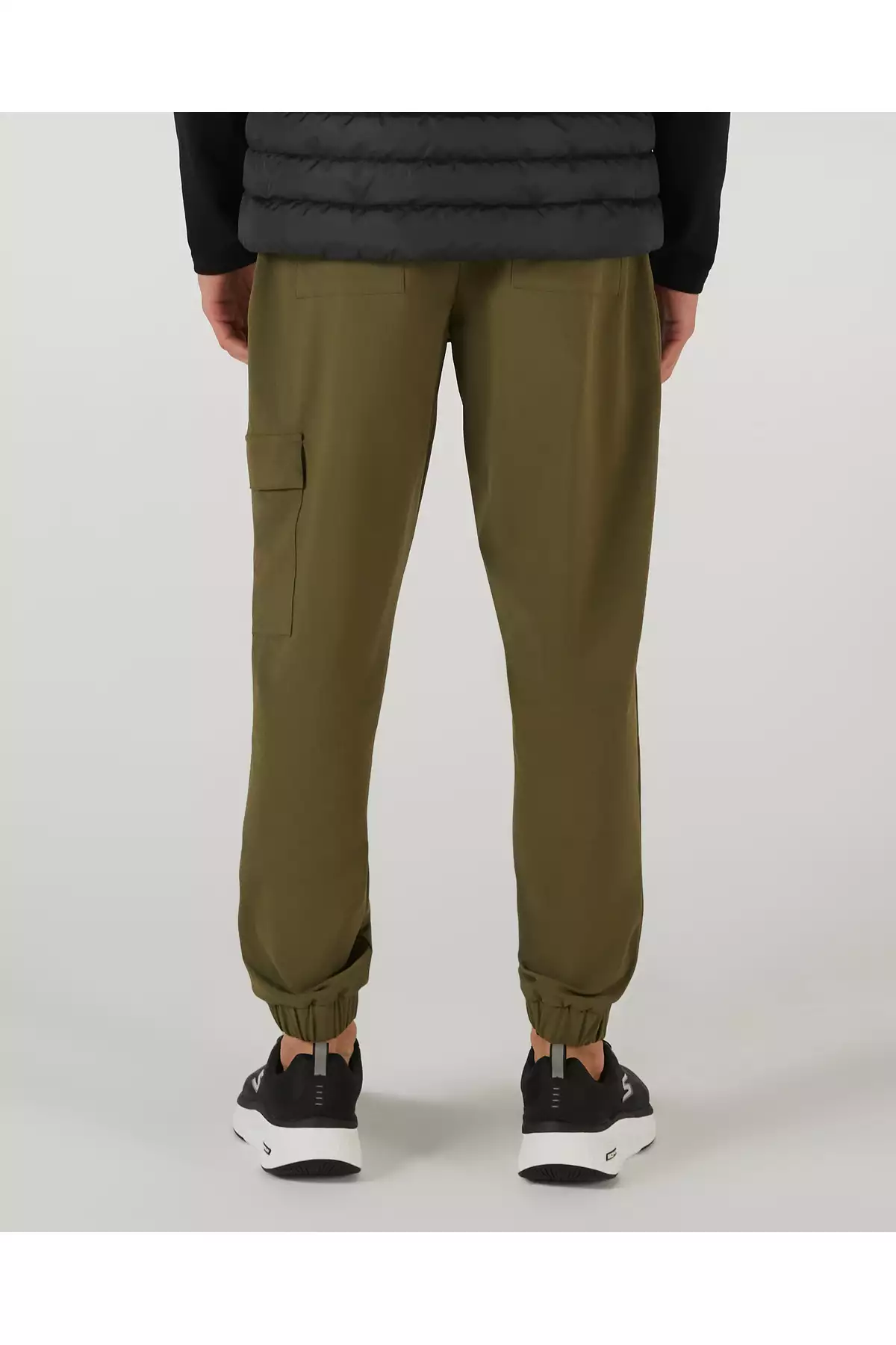 شلوار جین مردانه میکرومدیل M Jogger با پارچه بافت در رنگ سبز زیتونی مدل S222080-801 برند Skechers - 856139642