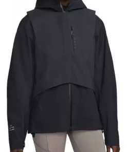 یقه کامل زنانه استورم فیت ران دیویژن - جلیقه - بارانی - بادگیر برند Nike - 816697169