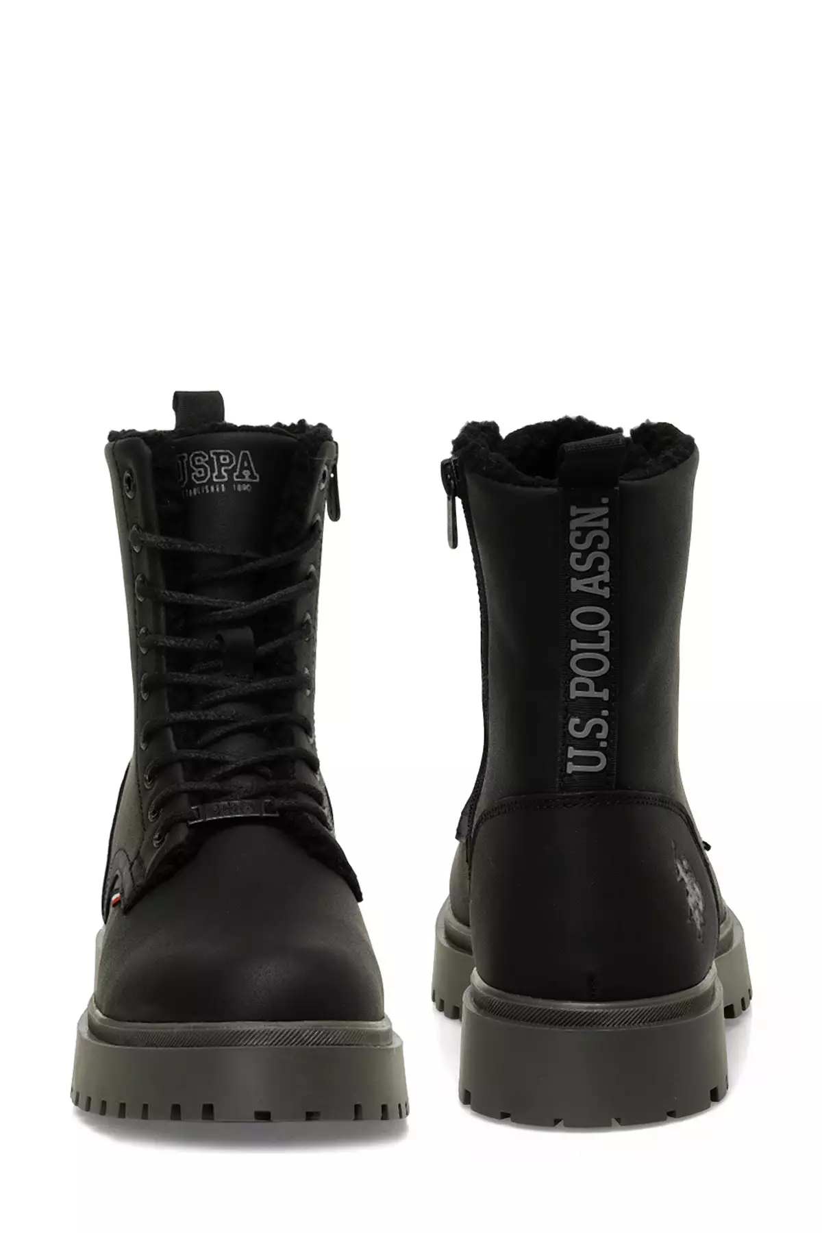چکمه مردانه سیاه STET KRK 4PR برند U.S. Polo Assn. - 881291427