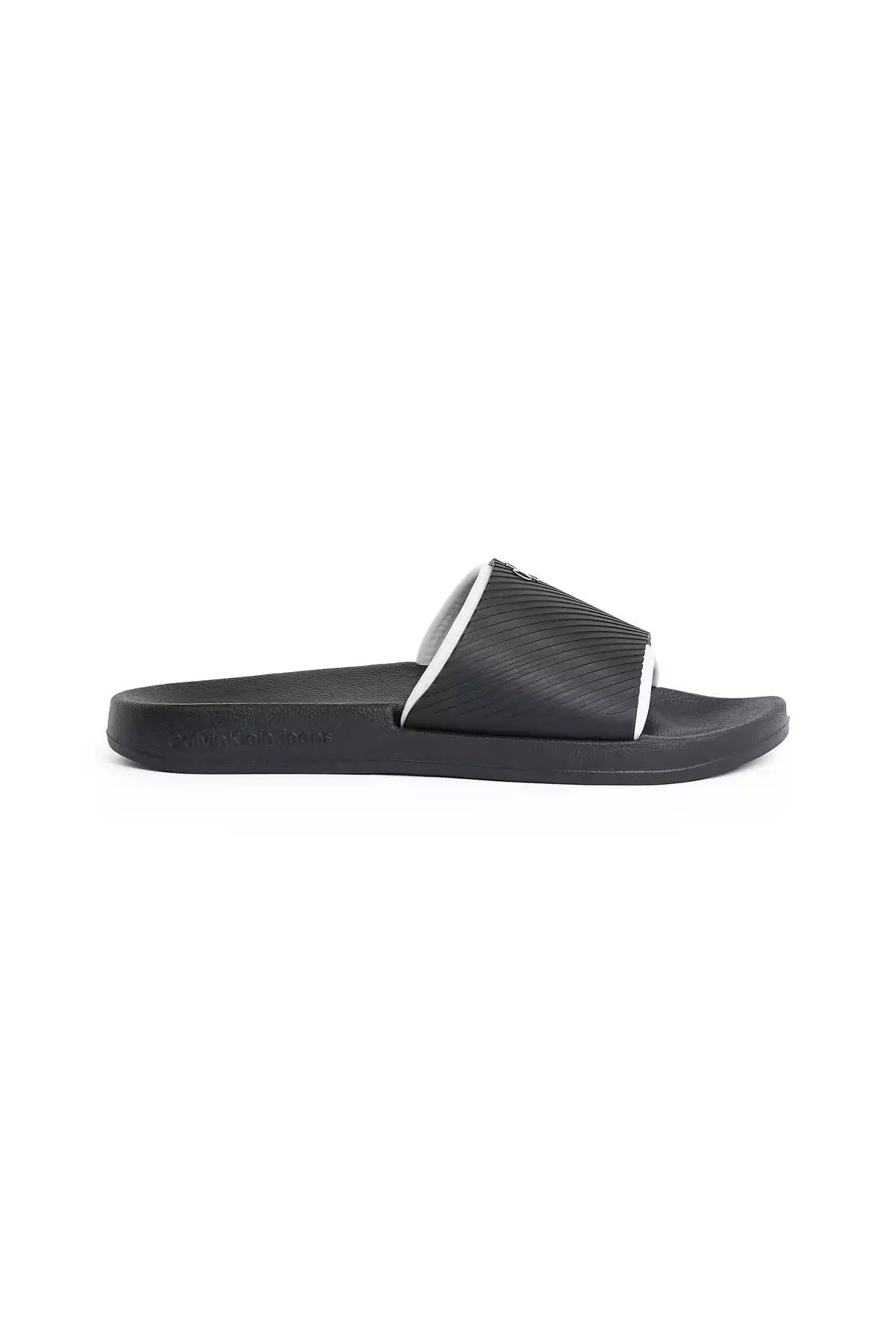 دمپایی مردانه سیاه و سفید برند Calvin Klein - 932930076