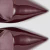 کفش پاشنهدار گربهای براق برند MANGO - 977564832