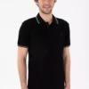تیShirt polo یقه دار مردانه با فیت معمولی مشکی 50306011-VR046 برند U.S. Polo Assn. - 928124840