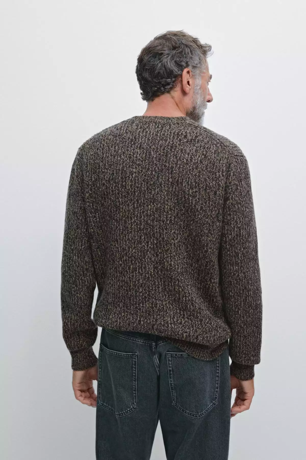 کشمیر ۱۰۰٪ دیباجی یقه دوچرخه برند Massimo Dutti - 988397597