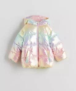 کاپشن بادکرده جدید دخترانه با طرح رنگی LCW Kids برند LC Waikiki - 979316509