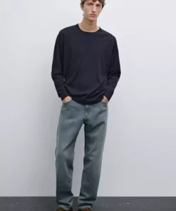 کافیست بگویید: "پلیور بافتنی 100% پشم مرینو" برند Massimo Dutti - 943650706