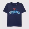 تیشرت آبی تیره با طرح سوپرمن - طراحی آزاد و راحت 6610380-70720 برند Mavi - 958018667