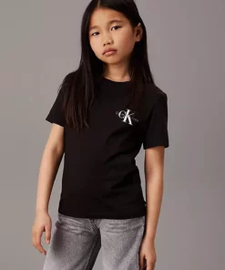تی‌شرت مشکی چاپ‌دار پسرانه برند Calvin Klein - 846214754