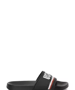 دمپایی مردانه آلواگا 5FX سیاه برند U.S. Polo Assn. - 975587815
