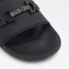 یک جفت دمپایی تخت مشکی از جنس چرم مصنوعی مردانه برند Aldo - 817829447