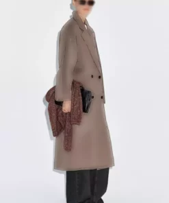 کابان کراوزه از ترکیب پشم بلند برند Massimo Dutti - 984284173