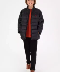 کاپشن سیاه پسرانه 50292884-VR046 برند U.S. Polo Assn. - 861381902