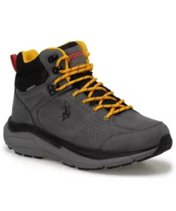 کفش چکمهای ضدآب مردانه هنری مدل 4Pr رنگ خاکستری (سایز 40-45) برند U.S. Polo Assn. - 862304627
