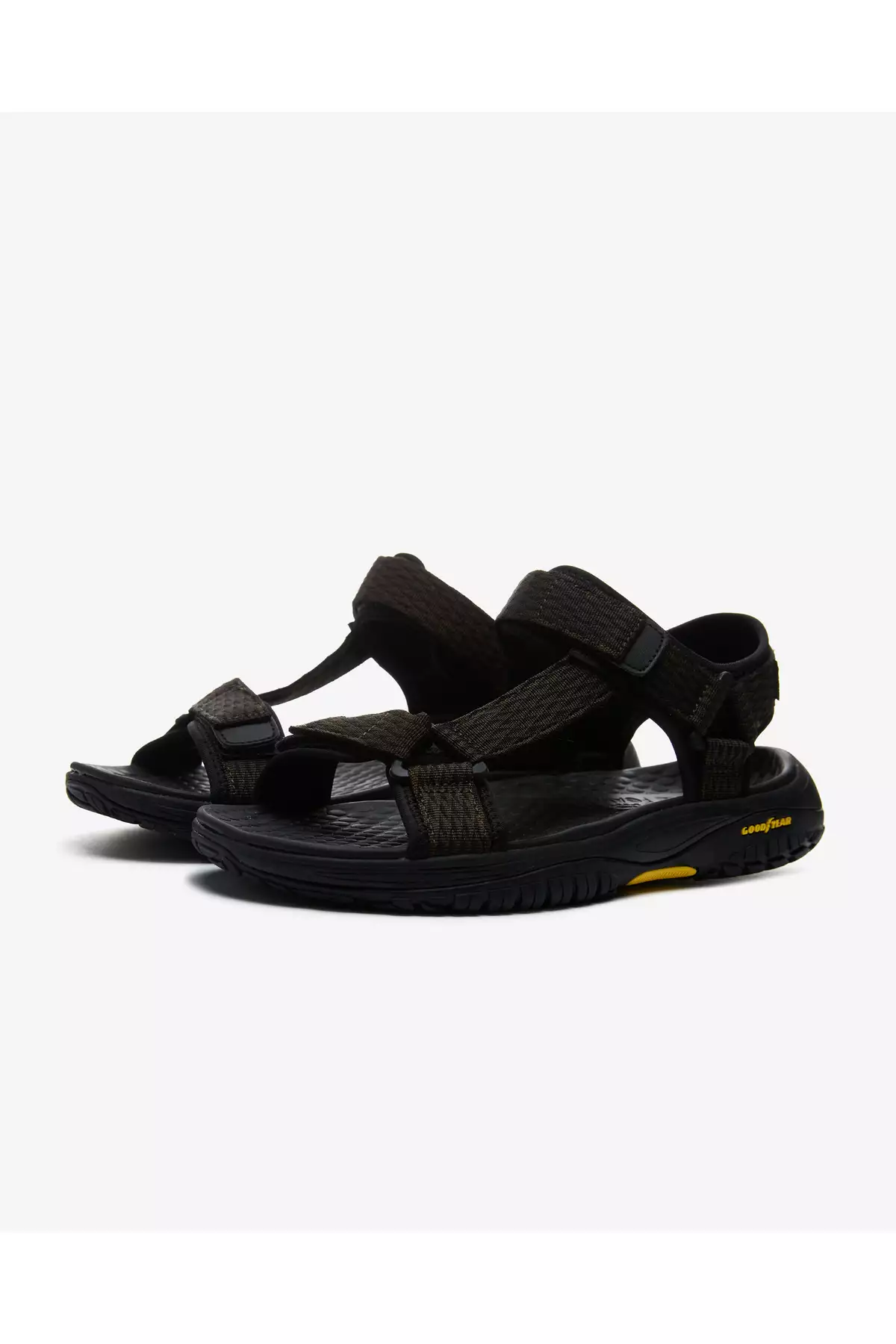 سندل مردانه قهوهای لومل 204351 برن برند Skechers - 292317813