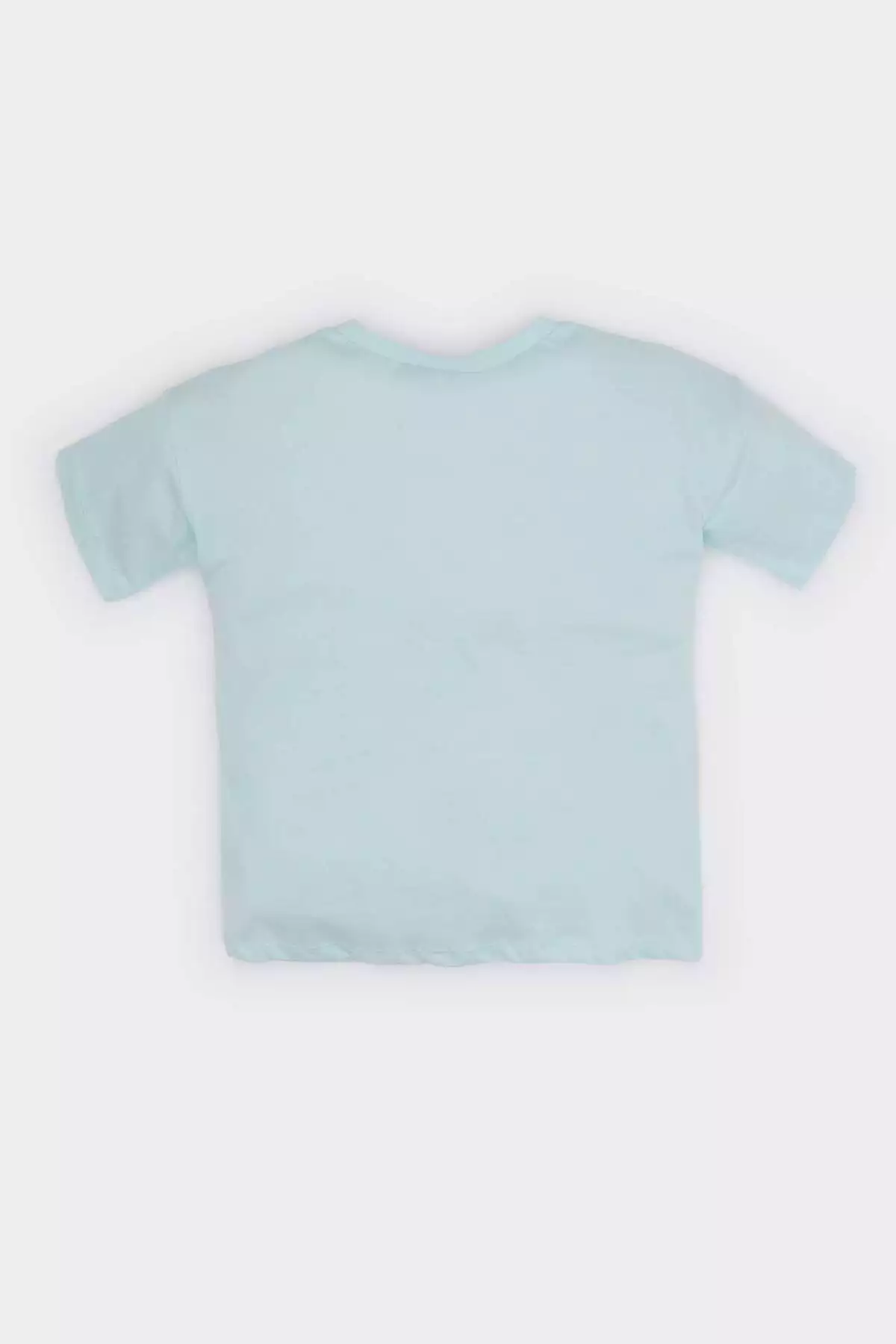 تیشرت کوتاه آستین دخترانه دیزنی لیلو و استیچ با یقه گرد برند Defacto - 929415467