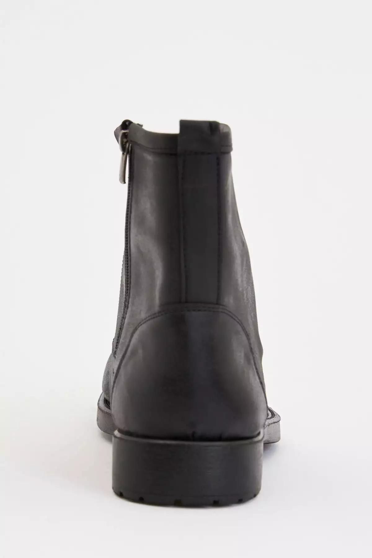 بوت چرم سونی با بند برند Defacto - 46119161