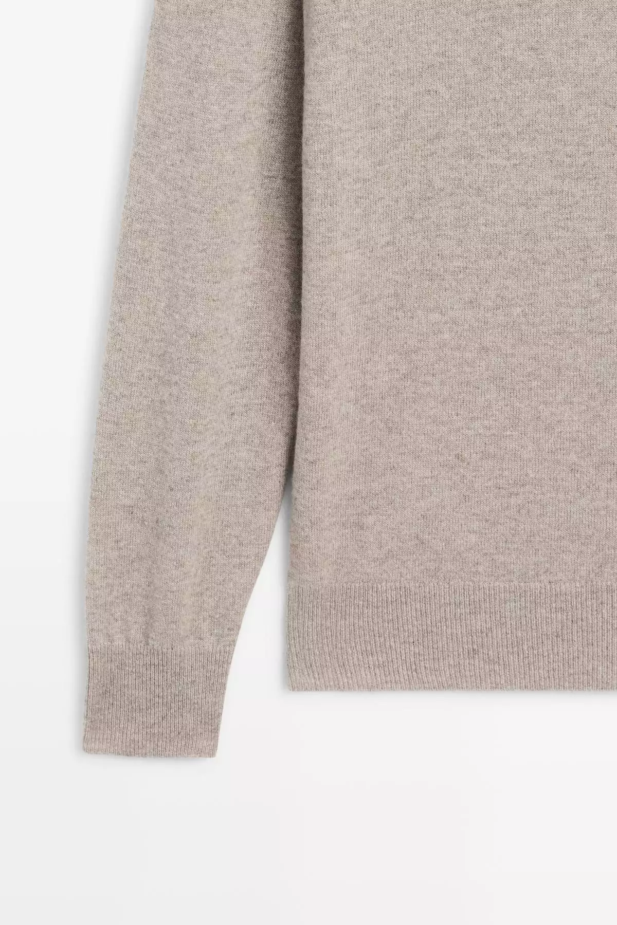 پولوشرت با یخنی ترکیبی از پشم یخنی برند Massimo Dutti - 992191141