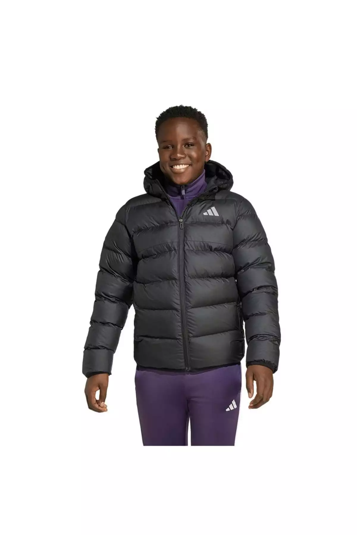 کاپشن مشکی کودکانه مدل JL7430 برند adidas - 1037891815