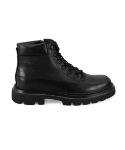 بوت چرم مشکی مردانه تیورا با زیپ برند Desa - 863043341