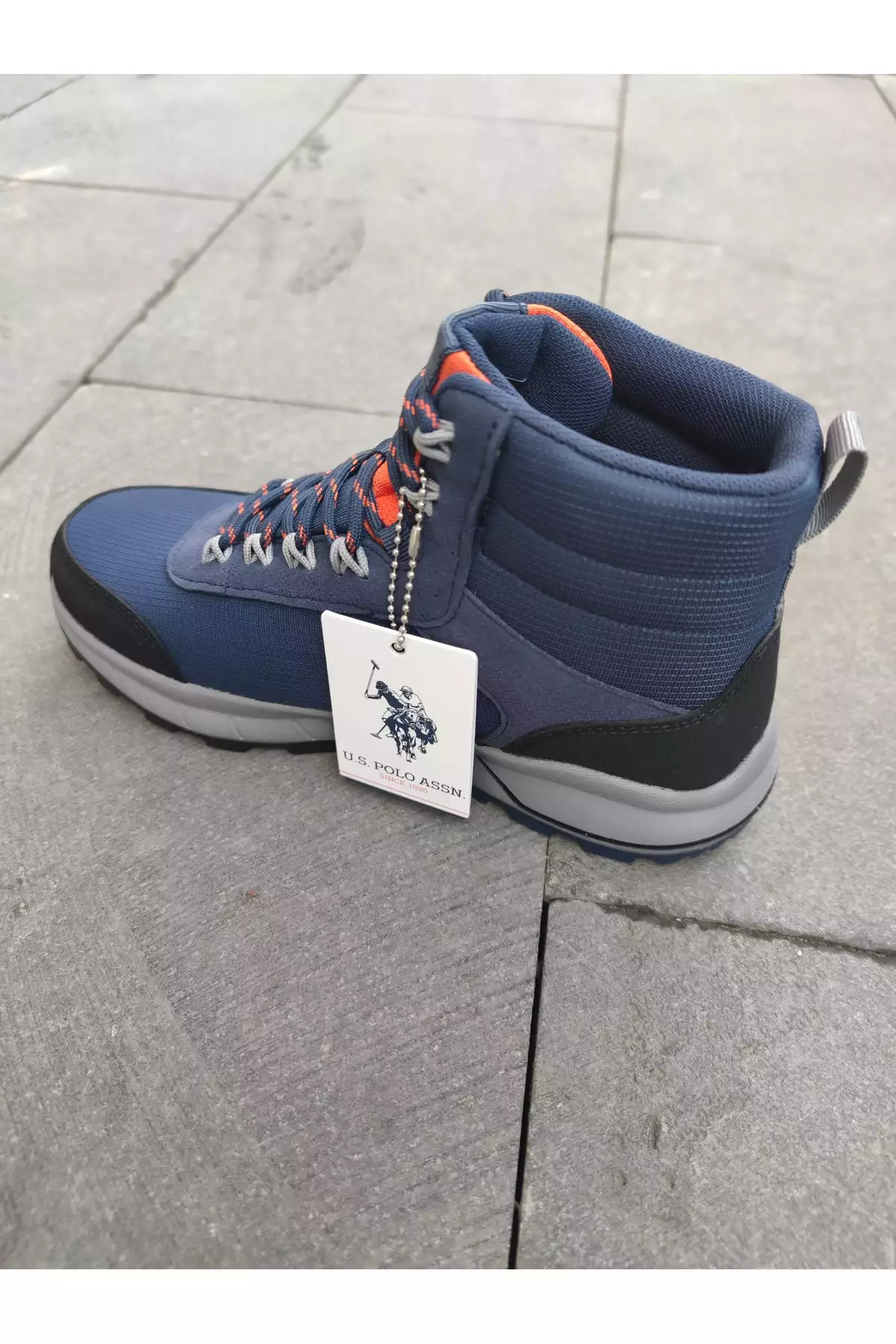 بوت مردانه الها مشکی ضد آب برند U.S. Polo Assn. - 882380387