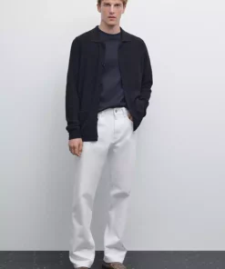 ژاکت بافتنی ۱۰۰٪ پنبه برند Massimo Dutti - 956219254