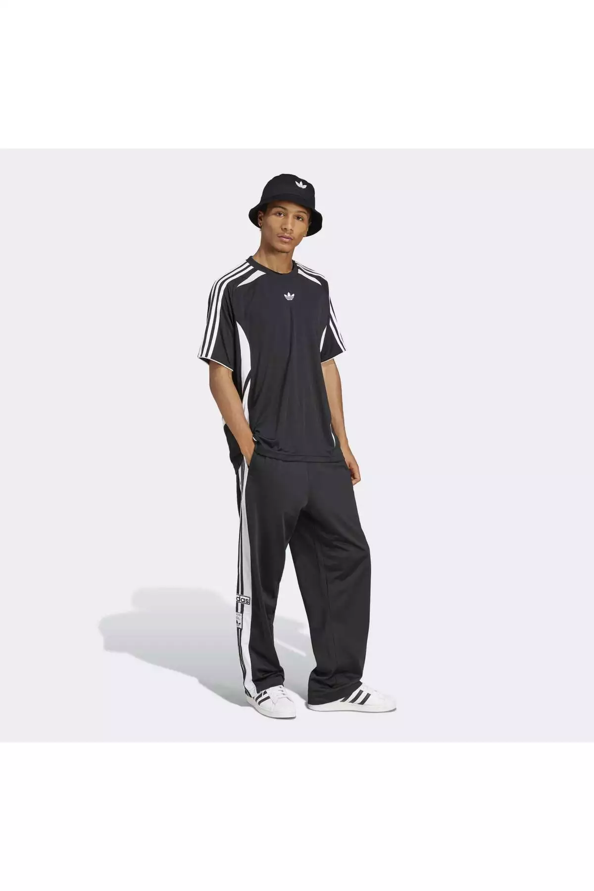 شلوار کلاسیک آدیبریک مردانه مشکی (JP3760) برند adidas - 980997441