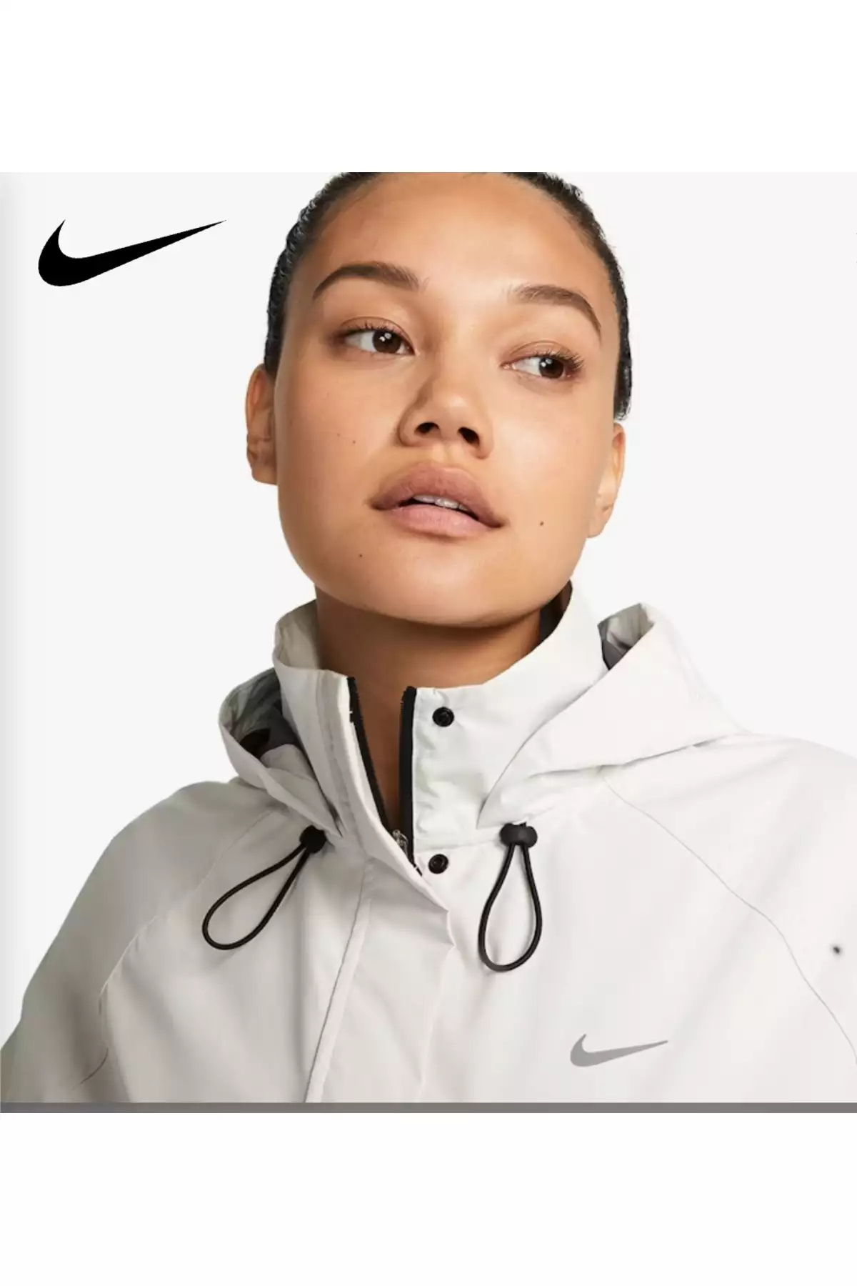 کاپشن دویدن زنانه Storm-FIT Swift مدل بارانی اورجینال برند Nike - 893554672